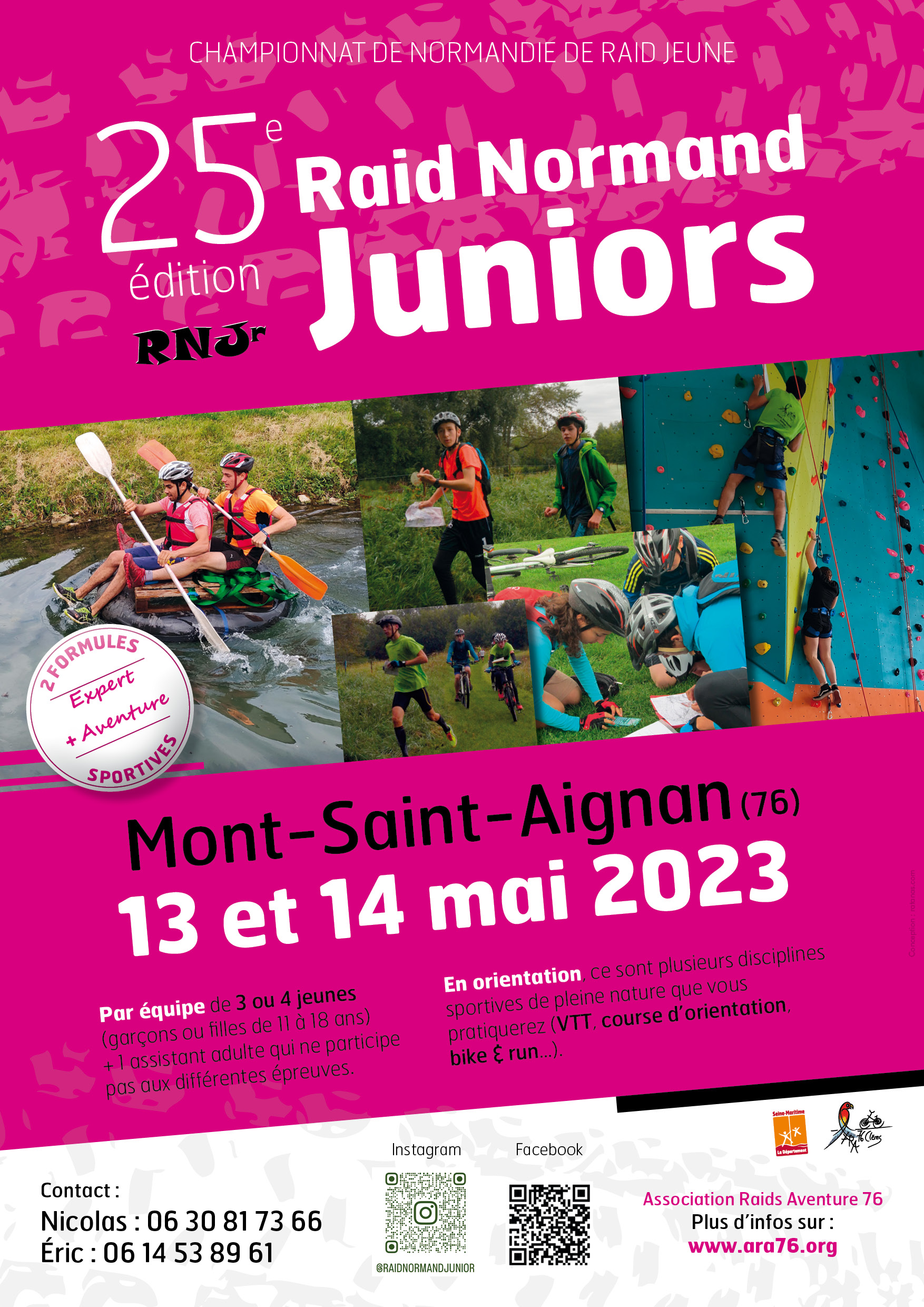 RNJ 2023 Affiche RNJ 2023