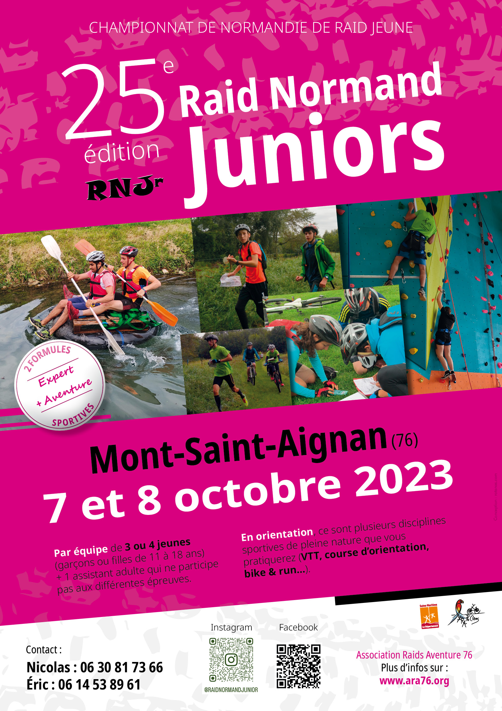 RNJ 2023 Affiche RNJ 2023